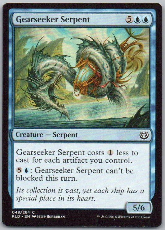 Gearseeker Serpent 48 Normal Creature Card - Kaladesh