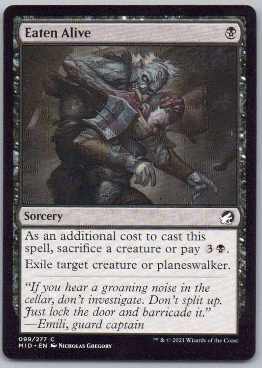 Eaten Alive 99 Normal Sorcery Card - Innistrad: Midnight Hunt