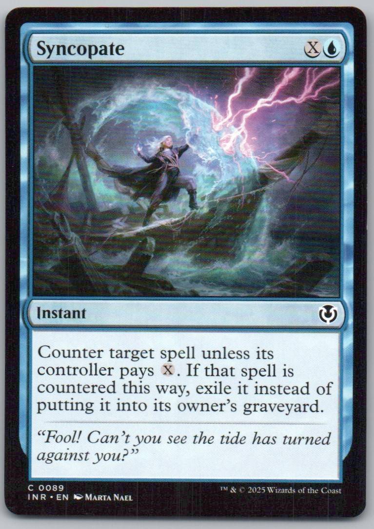 Syncopate 89 0 Instant Card - Innistrad Remastered