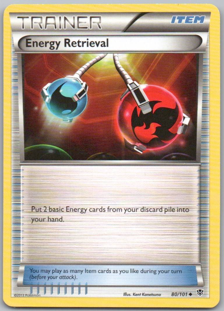 Energy Retrieval 080 Normal Trainer Card - Plasma Blast