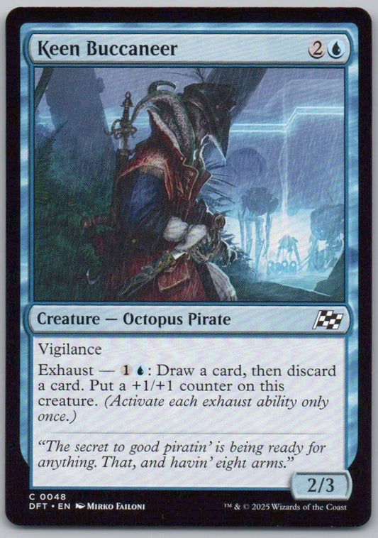 Keen Buccaneer 48 Normal Creature Card - Aetherdrift
