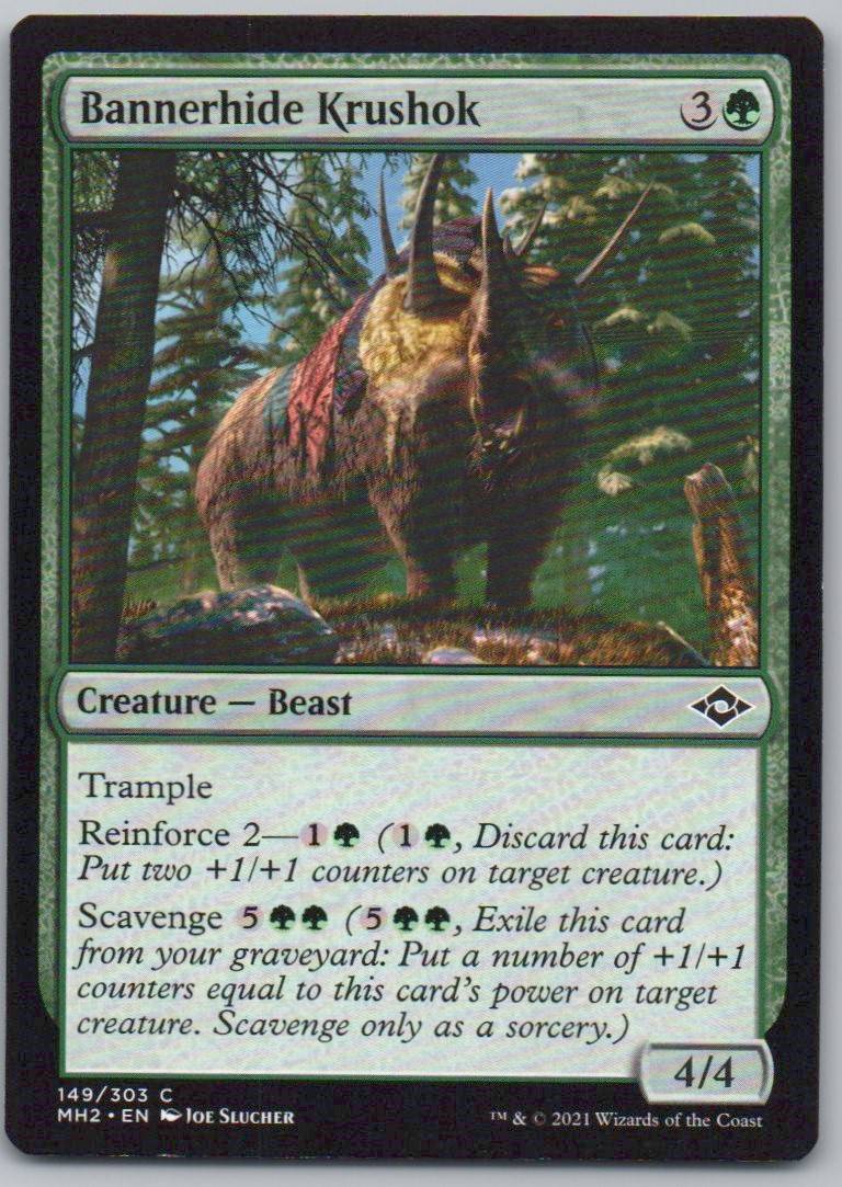 Bannerhide Krushok 149 0 Creature Card - Modern Horizons 2