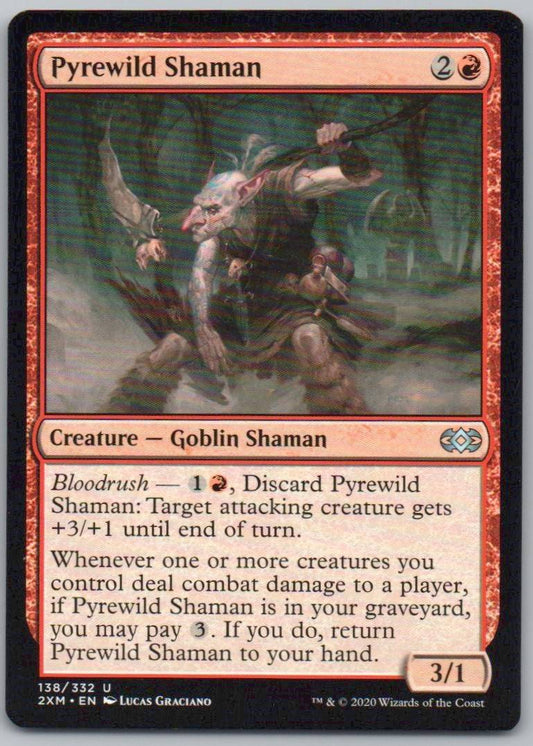 Pyrewild Shaman 138 Normal Creature Card - Double Masters