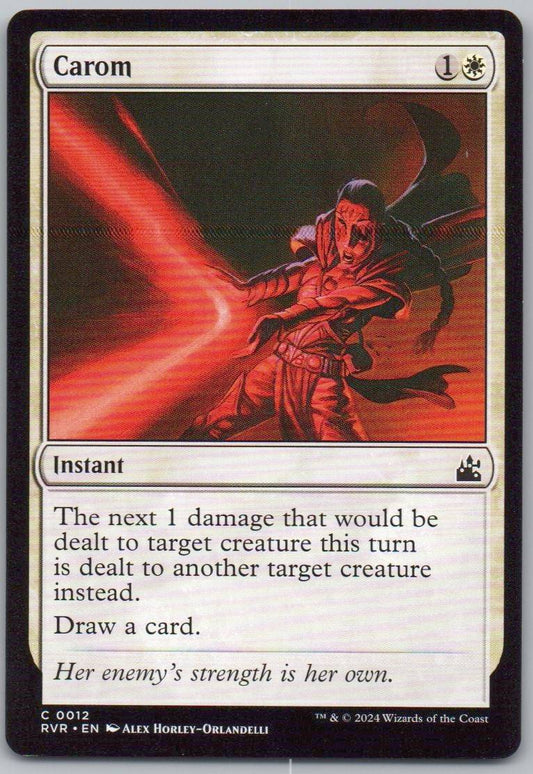 Carom 12 Normal Instant Card - Ravnica Remastered