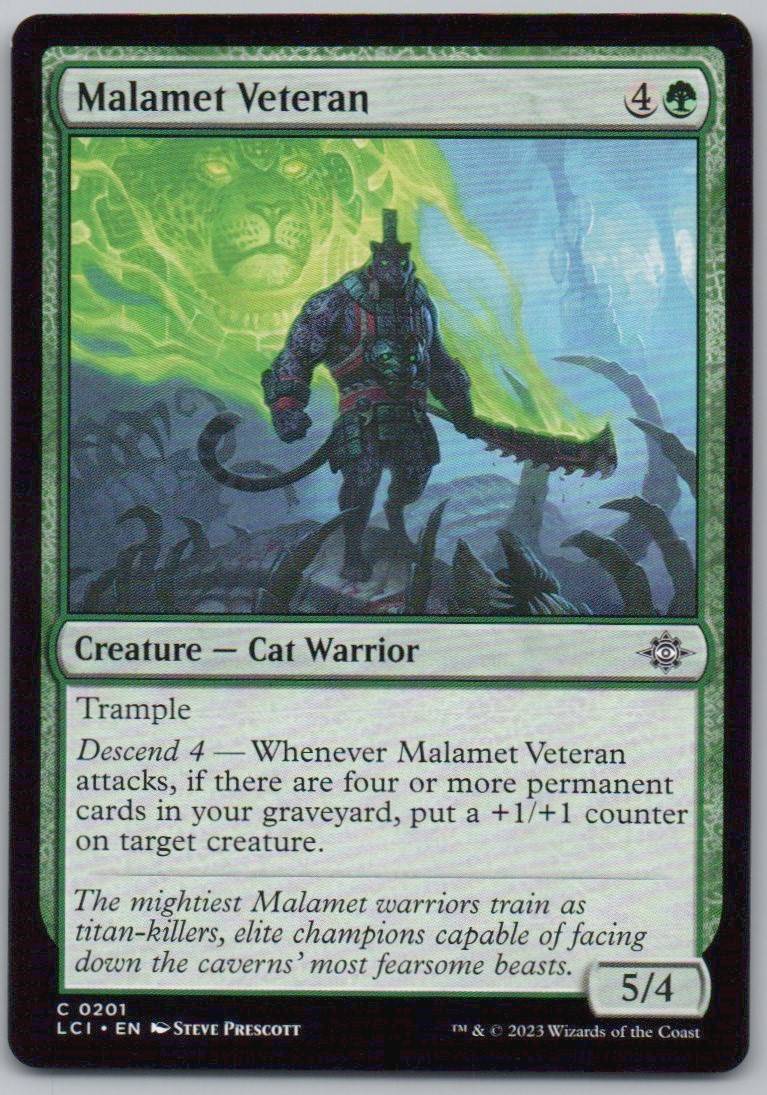 Malamet Veteran 201 0 Creature Card - The Lost Caverns of Ixalan