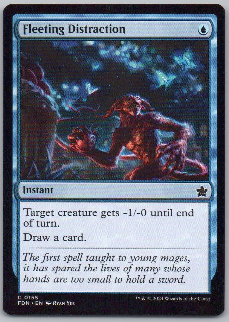 Fleeting Distraction 155 Normal Instant Card - Foundations