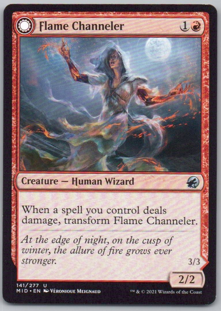Flame Channeler 141 Normal Creature Card - Innistrad: Midnight Hunt