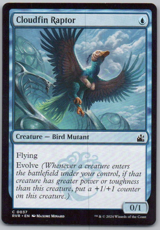 Cloudfin Raptor 37 Normal Creature Card - Ravnica Remastered
