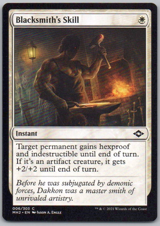 Blacksmith's Skill 6 0 Instant Card - Modern Horizons 2