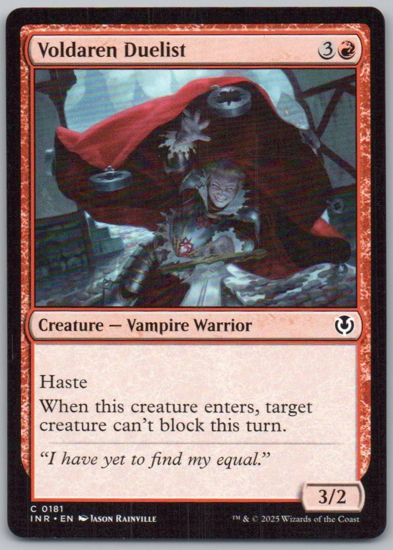 Voldaren Duelist 181 0 Creature Card - Innistrad Remastered