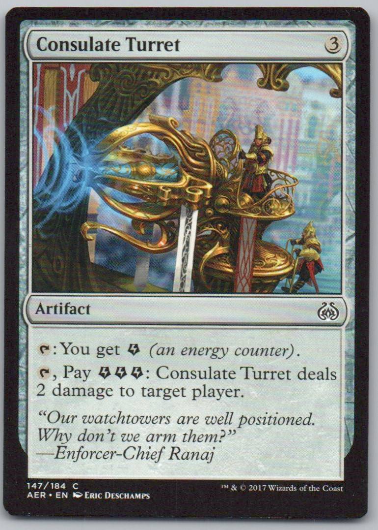 Consulate Turret 147 Normal Artifact Card - Aether Revolt