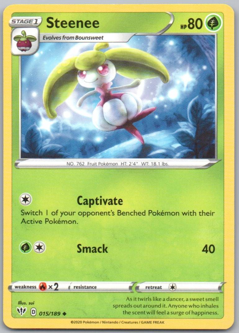 Steenee 015 Normal Grass Card - Darkness Ablaze