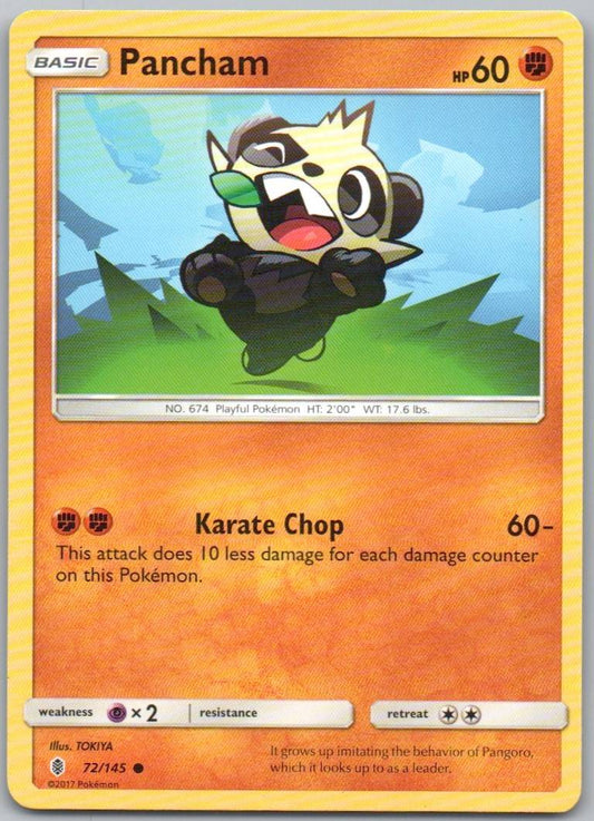 Pancham 72 Normal Fighting Card - Guardians Rising